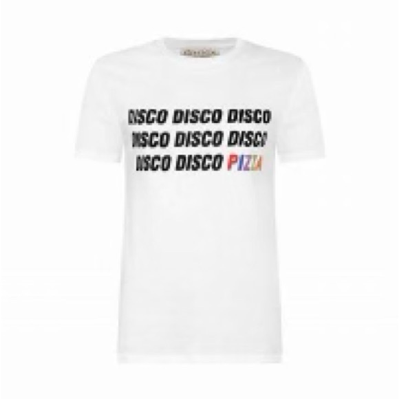 Etre Cecile Disco Pizza Classic T-shirt | Size XS - Picture 3 of 6
